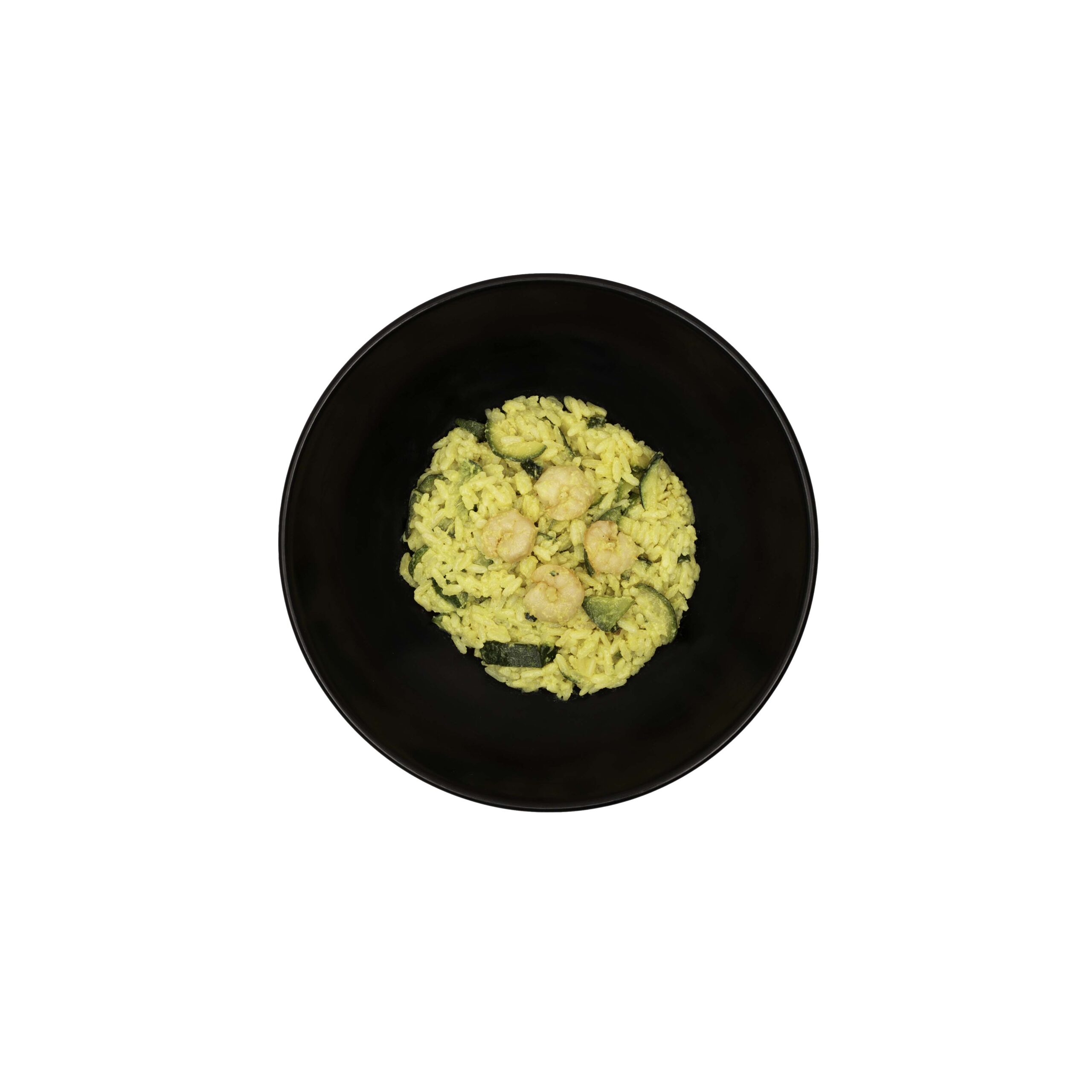 Riso al curry con gamberetti e zucchine CL Riso al curry con gamberetti e zucchine CL