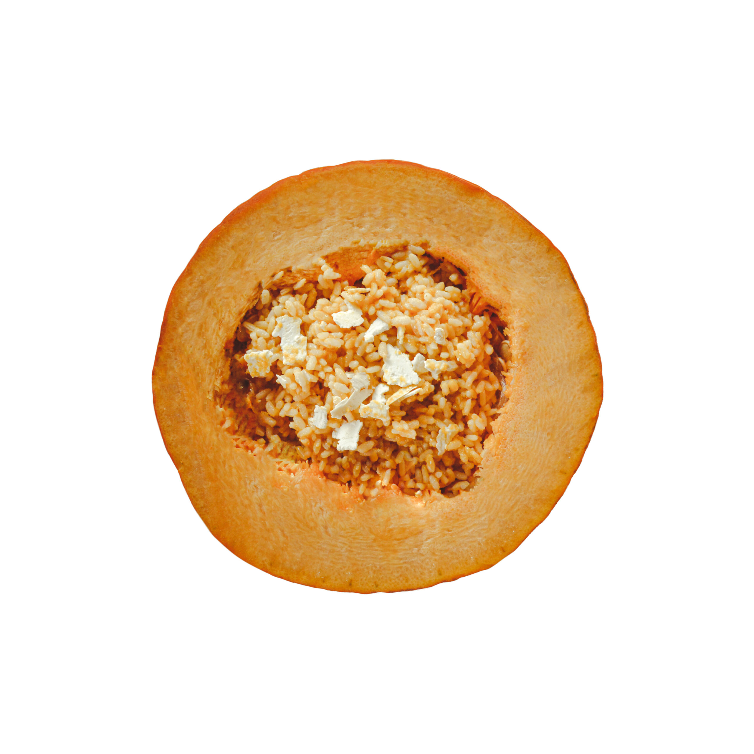 Risotto alla zucca con ricotta salata Risotto alla zucca con ricotta salata